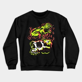 RAT SKULL Crewneck Sweatshirt